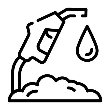 Yakıt pompası. Basit resimleme