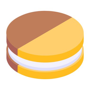 Yiyecek ve finans ikonunun vektör illüstrasyonu