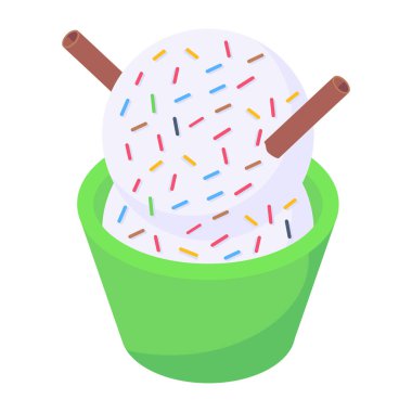 Gıda simgesinin vektör illüstrasyonu