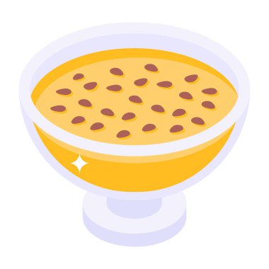 lezzetli tatlı vektörü düz renk simgesi