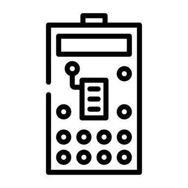 Sayaç okuyucusunun modaya uygun özet simgesi