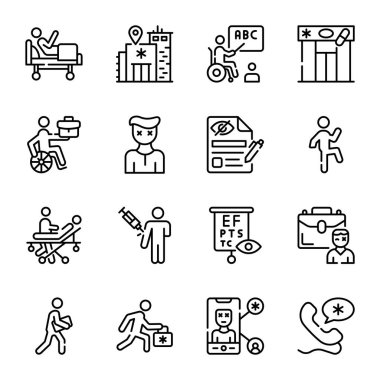 Fiziksel Bozukluk Paketi Özet Simgeleri