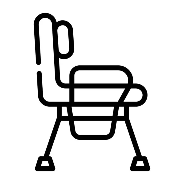 Een Schets Icoon Ontwerp Van Commode — Stockvector