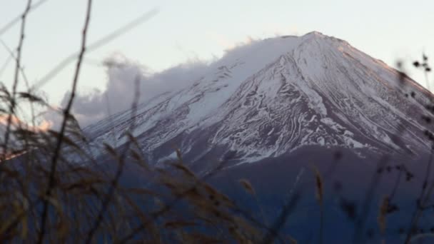 Гора. Фудзи — стоковое видео