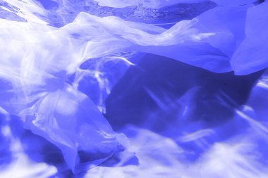 Kumaş su arka planı. 2022 yılının renginde, çok canlı..