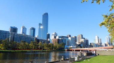 Melbourne manzarası
