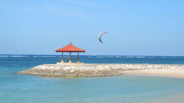 Kite Surfing In Bali — Stock Photo, Image