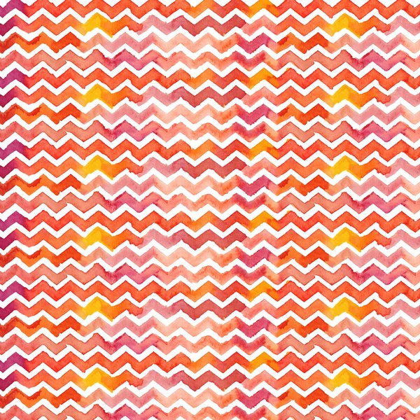 Watercolor Chevron Background. Painted Chevron Background — Stock Photo, Image