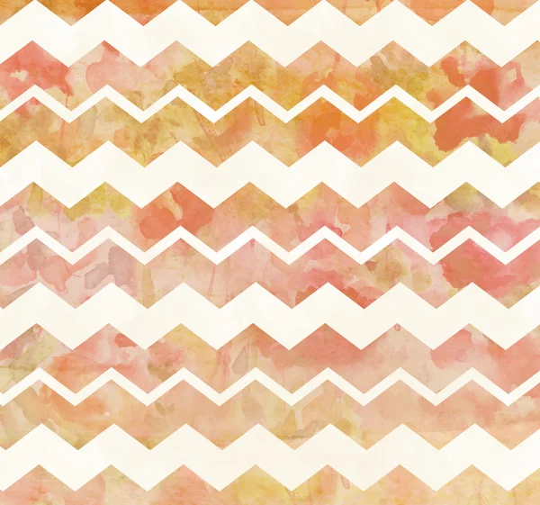 Watercolor Chevron Background — Stock Photo, Image