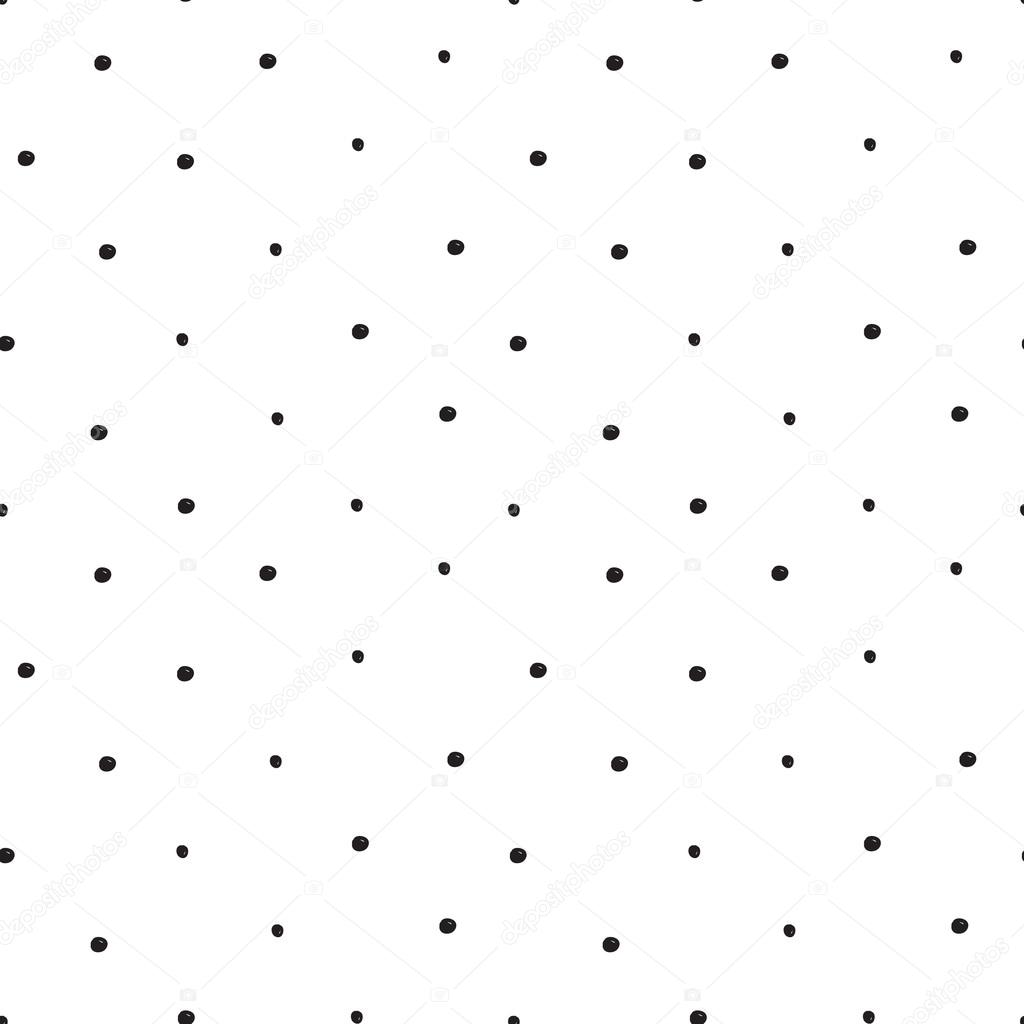 Modern, Seamless Polka Dot Background