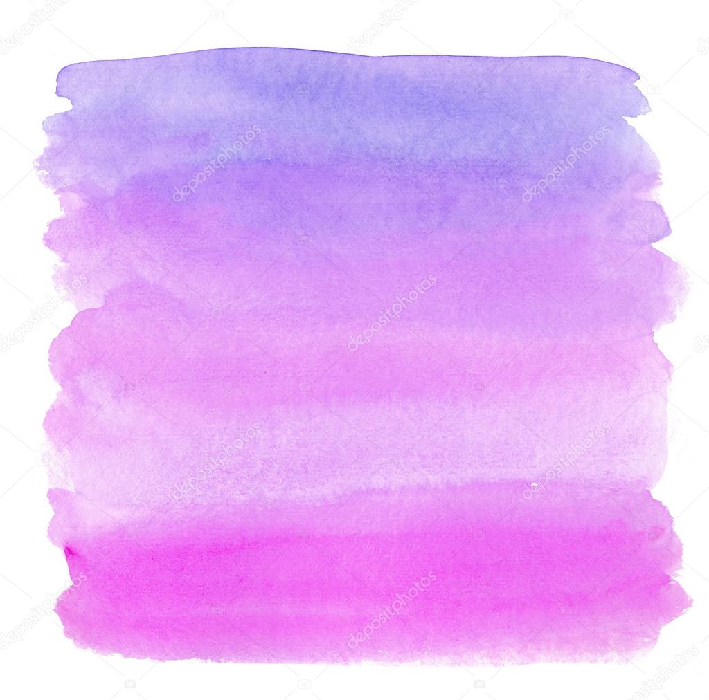 Wet Watercolor Ombre Background