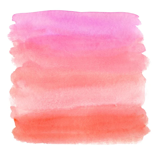 Akvarell rosa Ombre bakgrund — Stockfoto