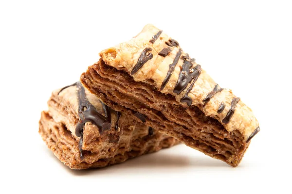 Lapa lapa çikolatalı kurabiye — Stok fotoğraf