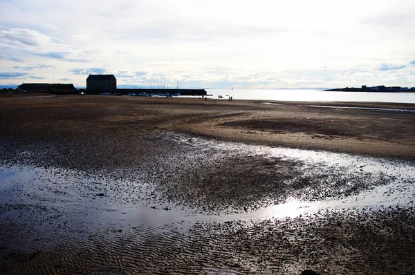 Bay in Schotland, lege strand — Stockfoto