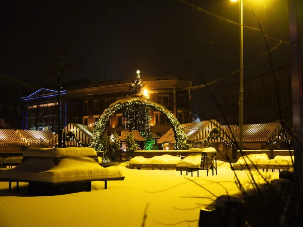 Christmas market in Riga, Latvia — Stock Photo, Image