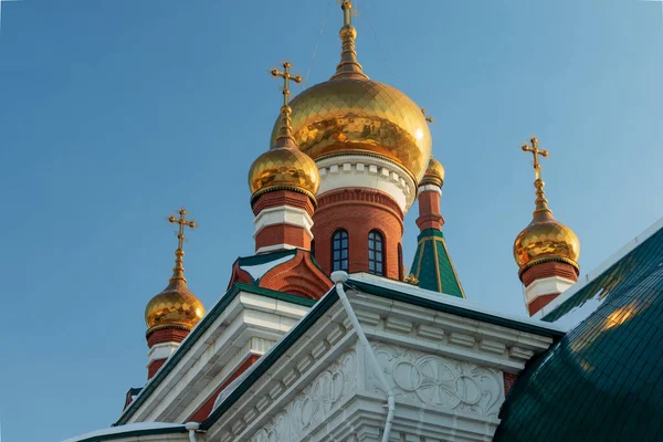聖大殉教者ジョージの名誉の寺院勝利 ロシアのチェリャビンスクで撮影 — ストック写真