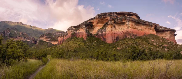 Грибная Скала Закате Национальном Парке Золотые Ворота Природный Заповедник Недалеко — стоковое фото