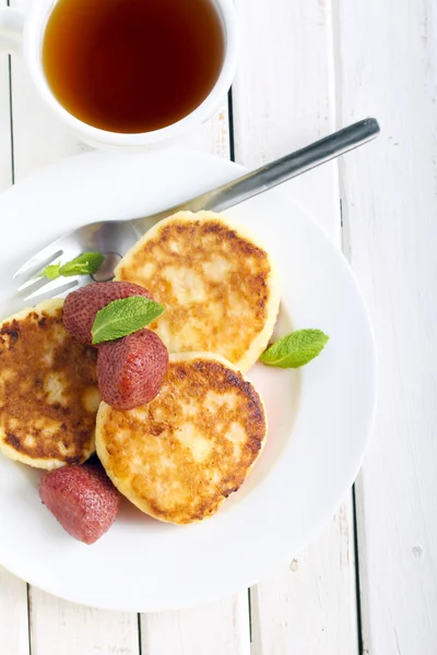 Ricotta cakes — Stock Photo, Image