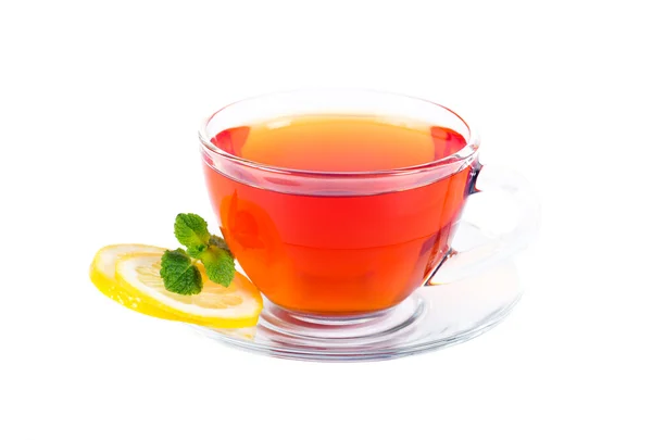 Φλιτζάνι τσάι με μέντα — Φωτογραφία Αρχείου