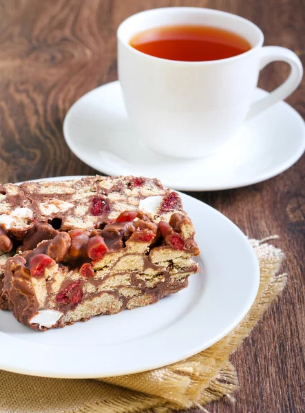 Fette di riccio al cioccolato — Foto Stock