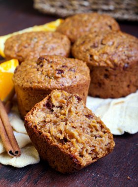 Muffin carota e marmellata 