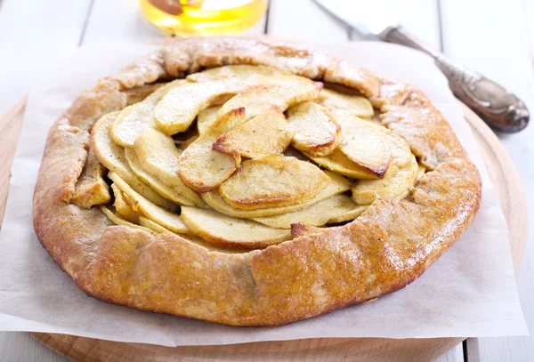 Apple hele maaltijd galette — Stockfoto