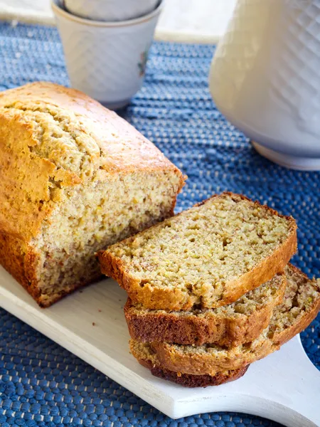 Bananenbrood — Stockfoto