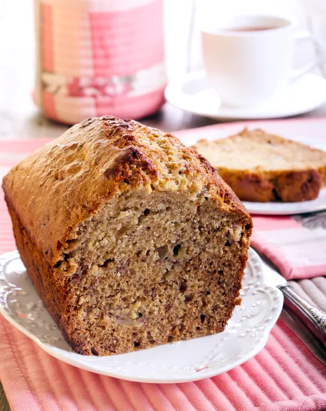 Pão de banana e mel — Fotografia de Stock