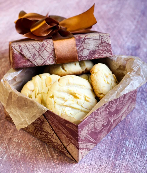 Almond cookies — Stock Photo, Image