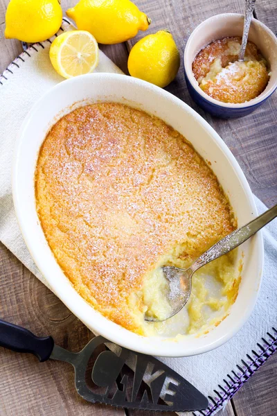 Lemon Pudding — Stockfoto