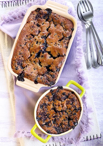 Berry pudding — Stock Photo, Image