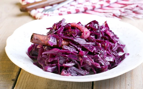 Mulled red cabbage — Stock Photo, Image