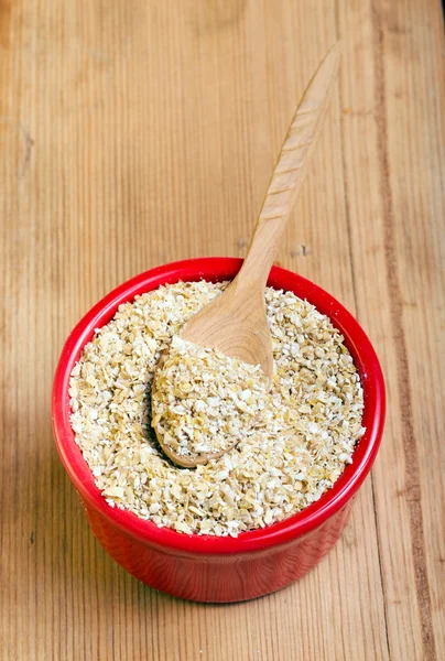 Oat bran — Stock Photo, Image