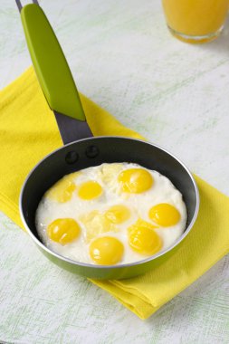 Kızarmış bıldırcın yumurtası 