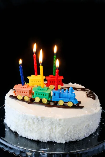Urodziny Ciasto marchewkowe — Zdjęcie stockowe