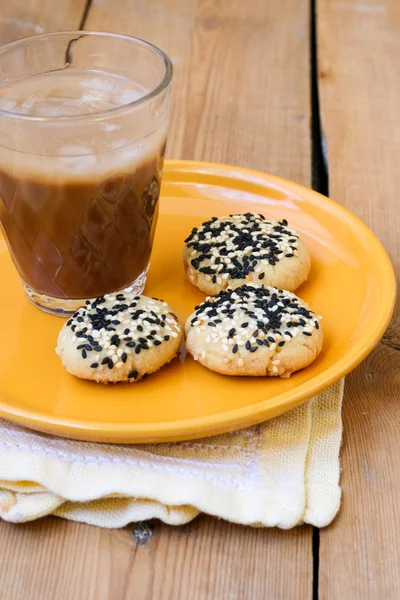 Galletas de sésamo —  Fotos de Stock