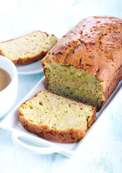Courgette loaf — Stock Photo, Image