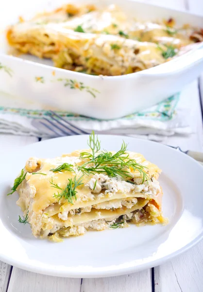 Lasagne — Foto Stock