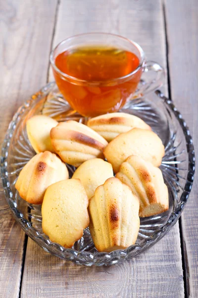 Biscuits au miel Madeleines — Photo