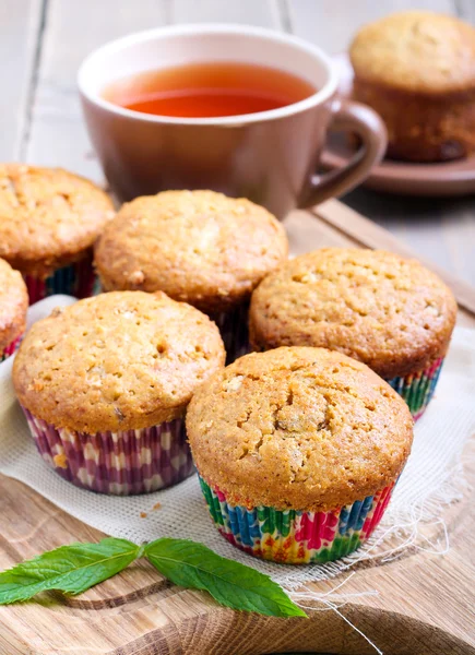 Multi graan muffins — Stockfoto