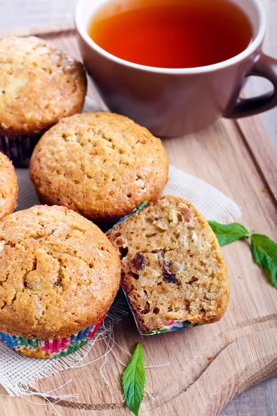 Muffins de grão múltiplo — Fotografia de Stock