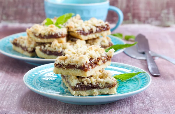 Crumble bars — Stock Photo, Image