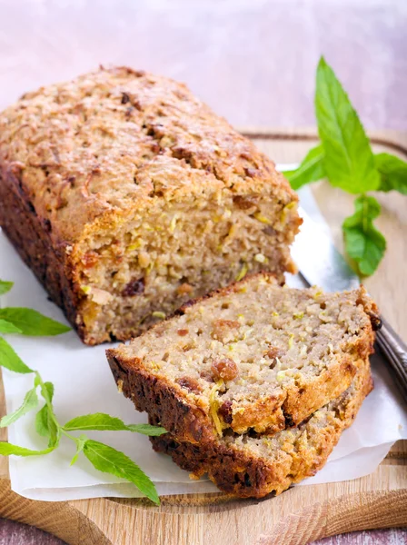 Courgette brood — Stockfoto