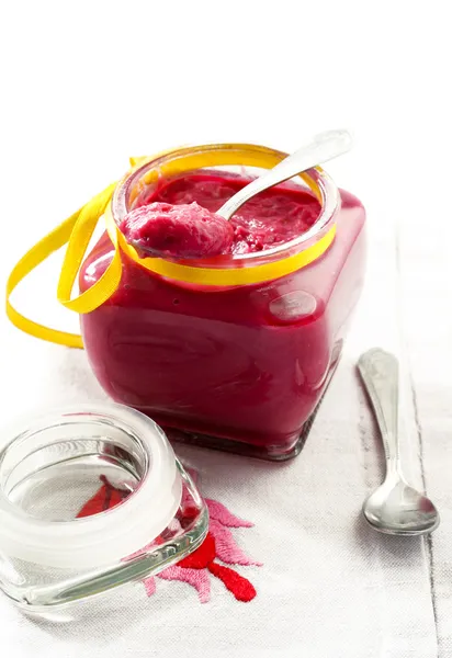 Berry curd — Stock Photo, Image