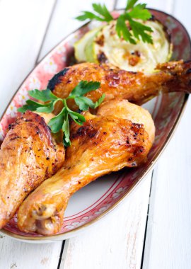 ızgara tavuk drumsticks