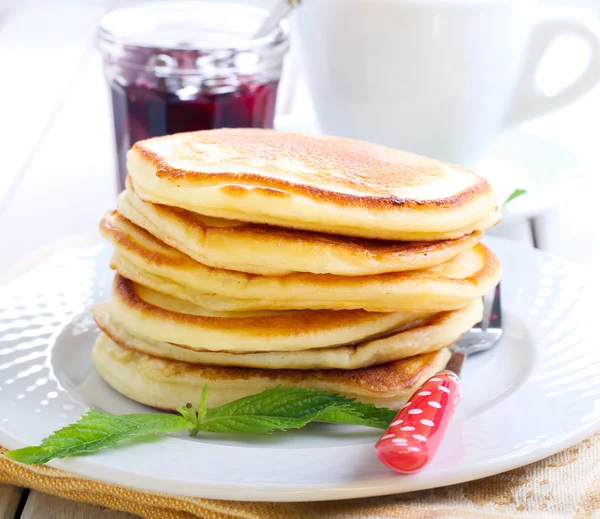 Pilha de panquecas — Fotografia de Stock