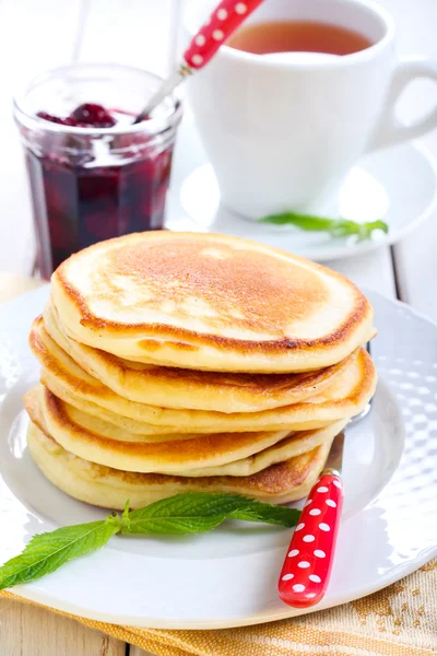 Pile of pancakes — Stock Photo, Image