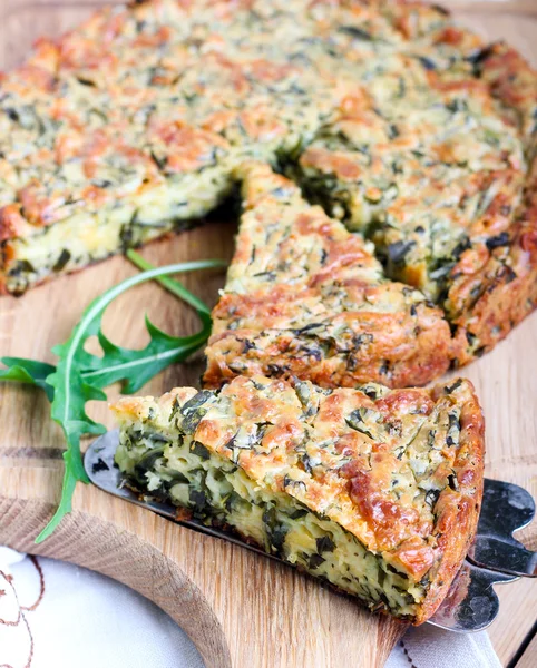 Quiche hijau — Stok Foto