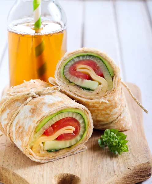 Tortilla wrap — Stock Fotó