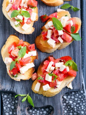 bruschetta. 